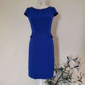 Royal Blue Tahari Dress